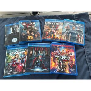 Marvel Blu Ray Movie Bundle